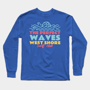 Surf Club Beach Waves Long Sleeve T-Shirt